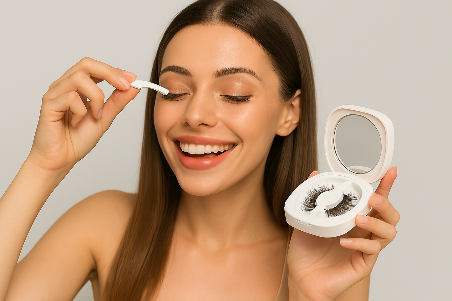Magnetic False Eyelashes Kit