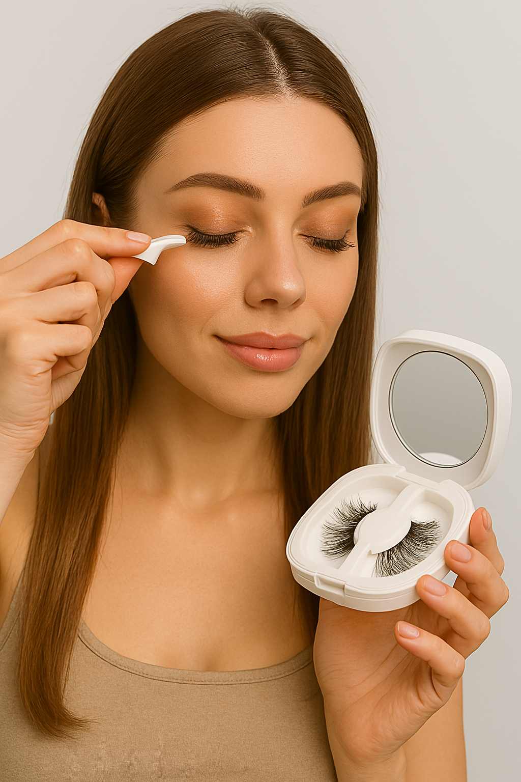 Magnetic False Eyelashes Kit