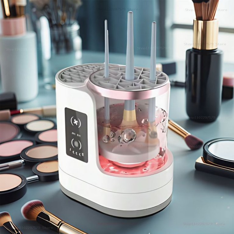 LuxeSpin™ Makeup Brush Cleaner