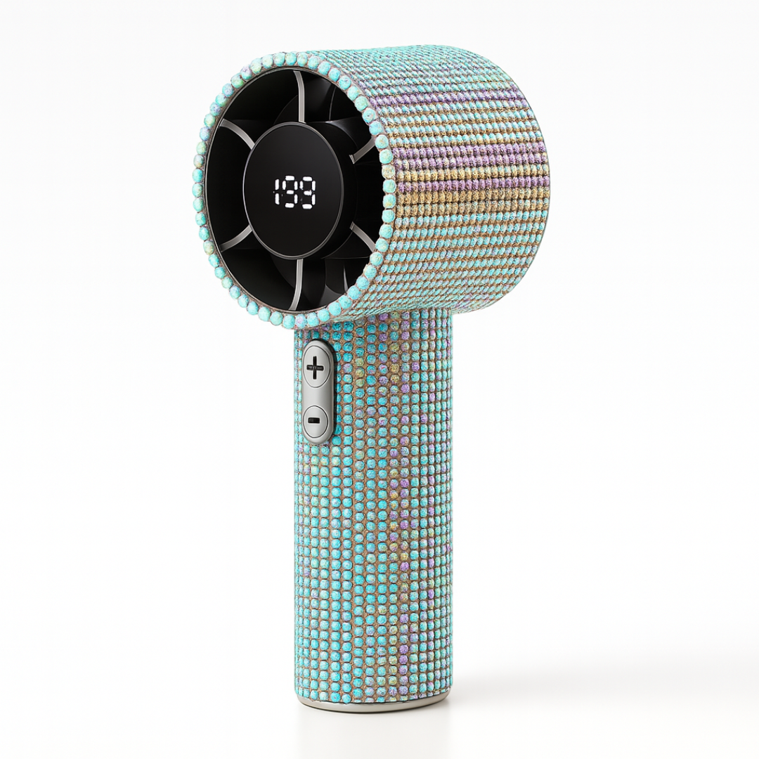 Glam Breeze Handheld Fan