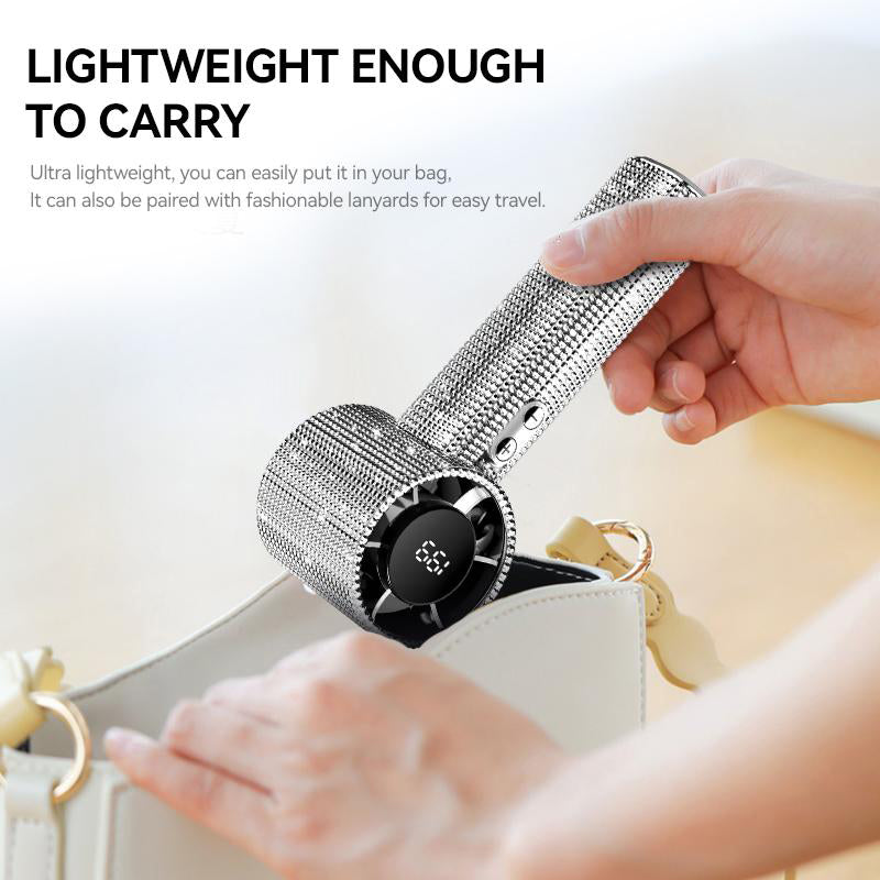 Glam Breeze Handheld Fan