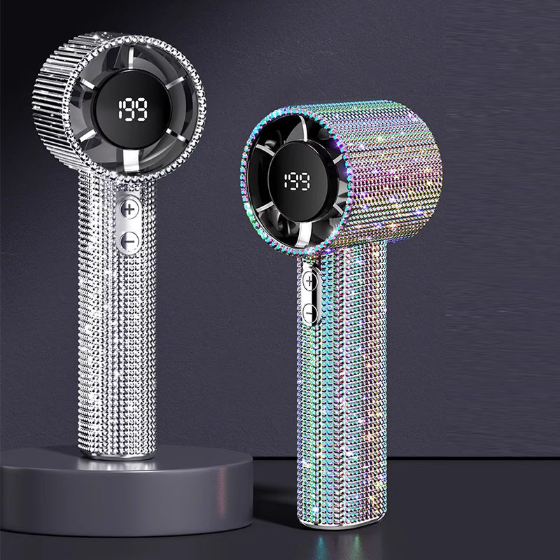 Glam Breeze Handheld Fan