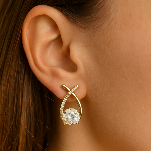Aure Crystal Earrings