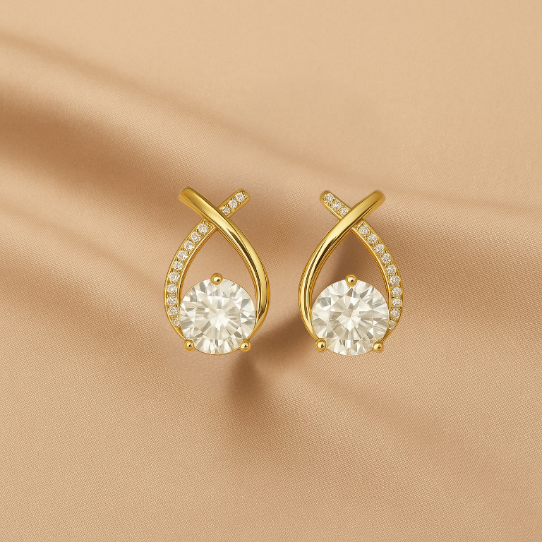 Aure Crystal Earrings