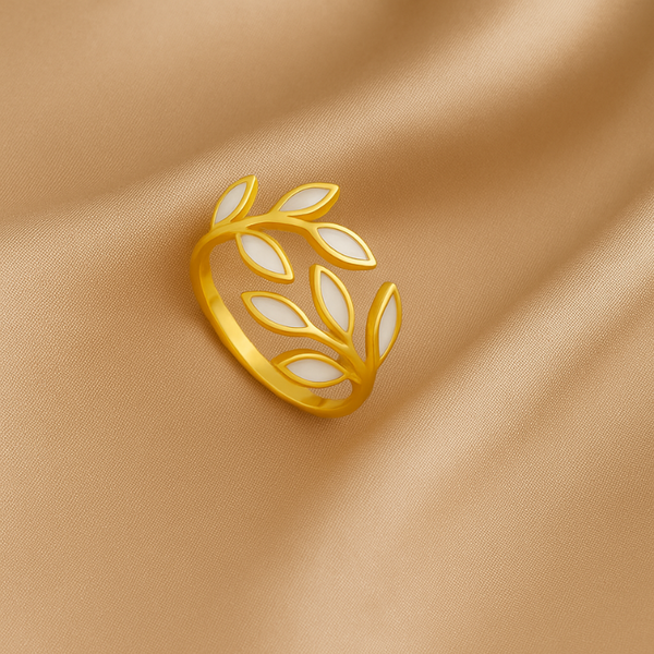 Pure Leaf Ring
