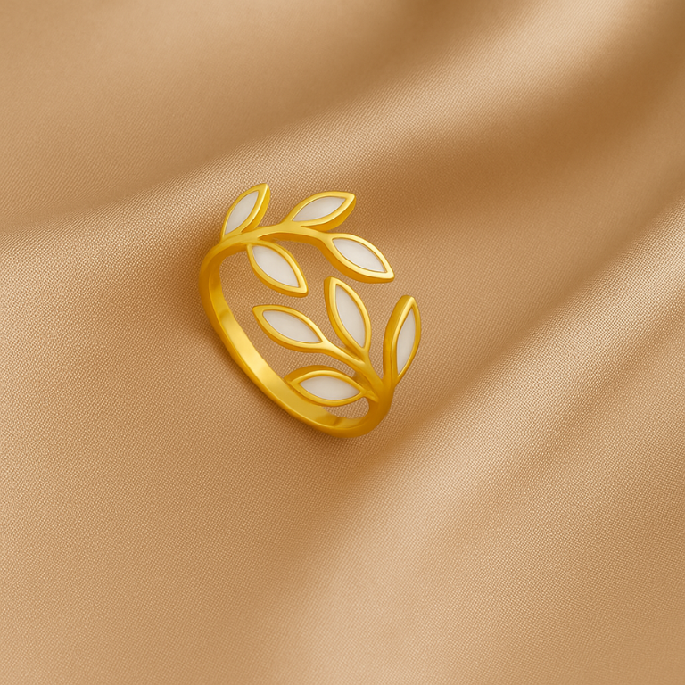 Pure Leaf Ring