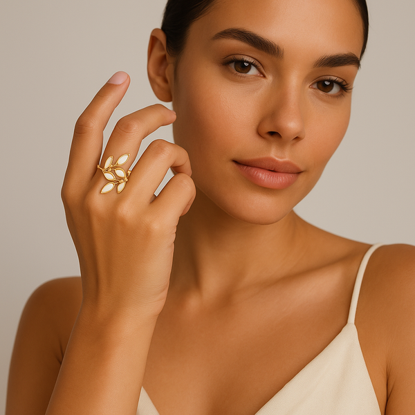 Pure Leaf Ring