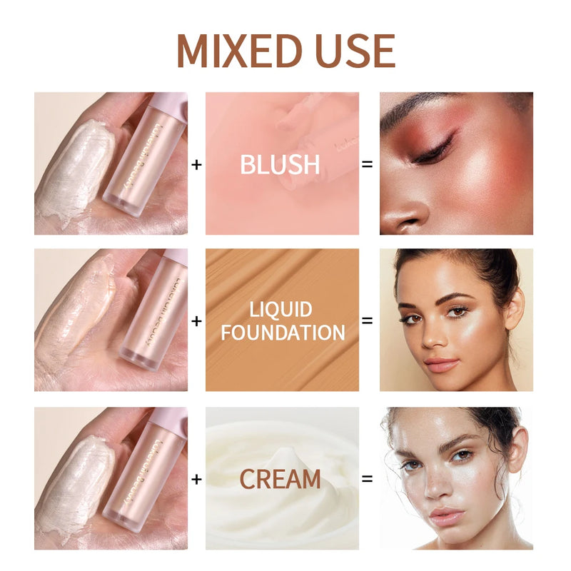 Enlumineur et poudre bronzante liquide Candlelight