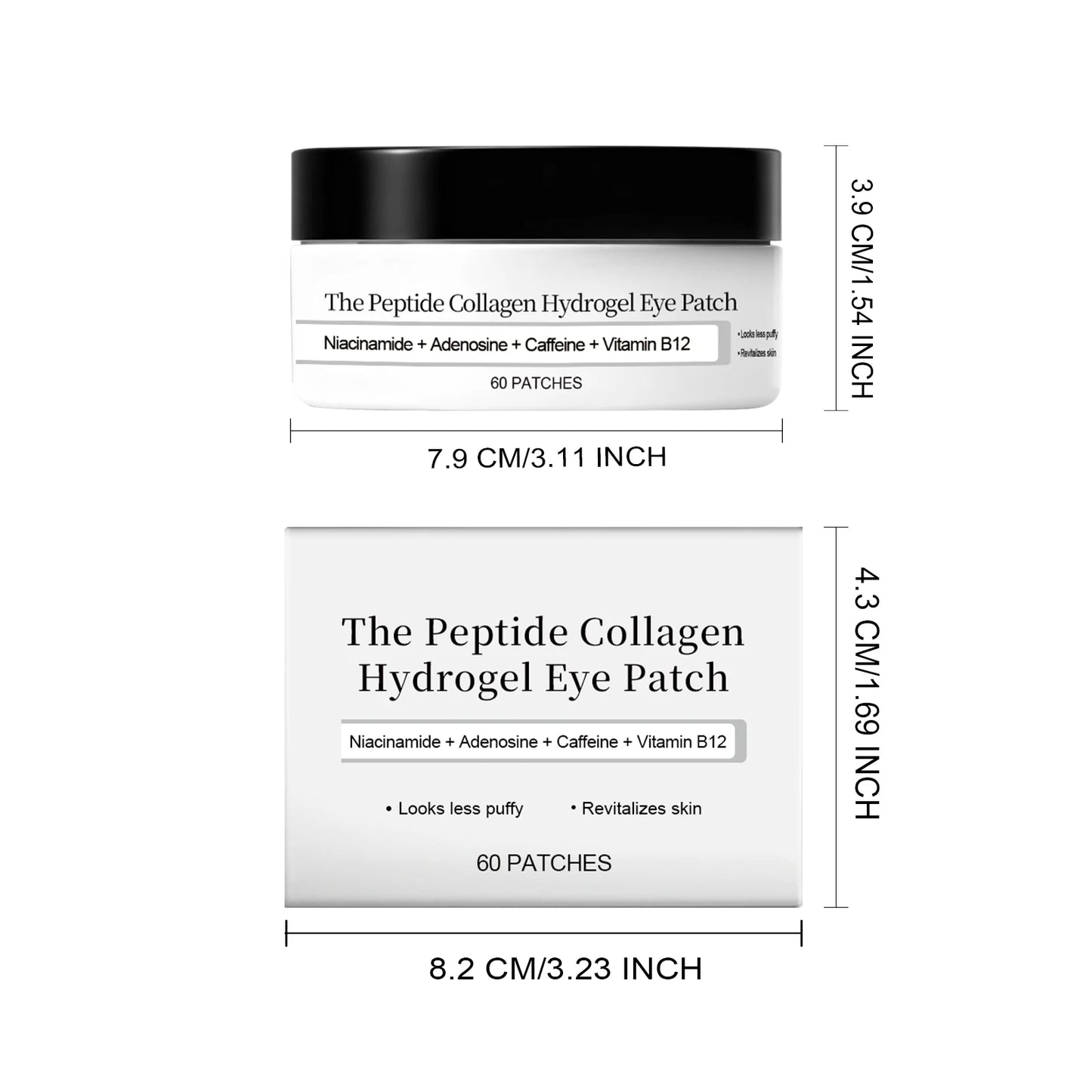 Peptide Collagen Hydrogel Eye Patch