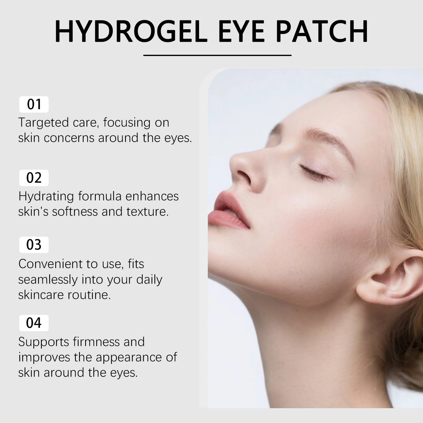 Peptide Collagen Hydrogel Eye Patch