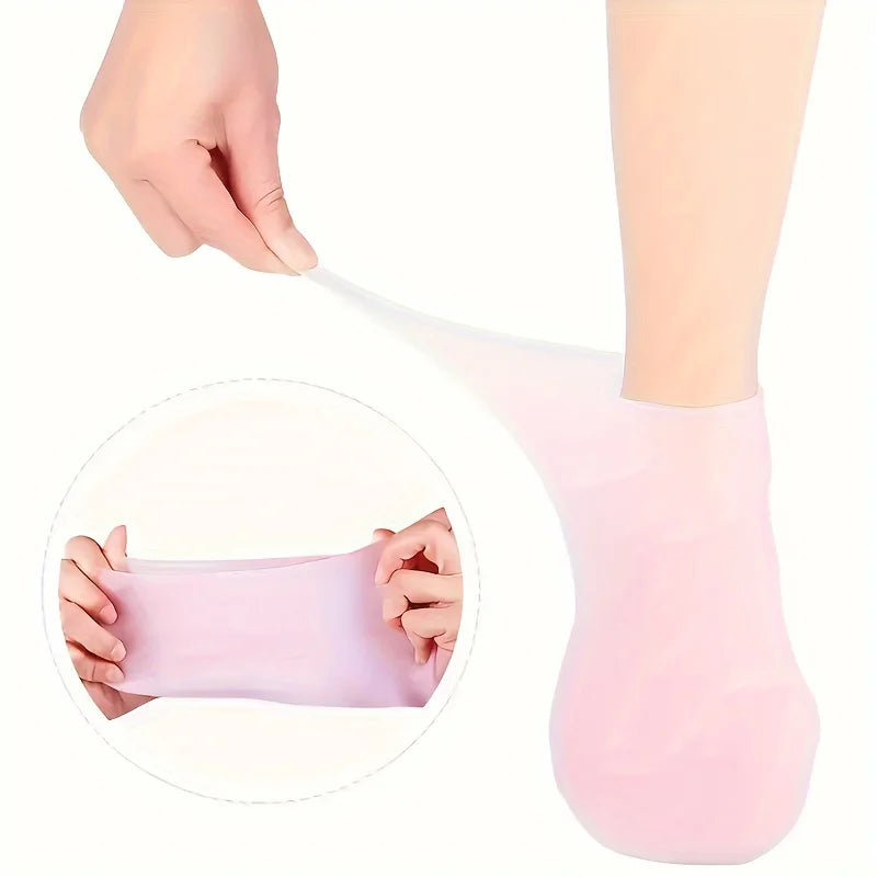 Silicone Moisturizing Socks - Buy One, Get One Free + Gifts